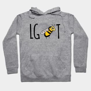 LGBT Bee Tshirt Hoodie